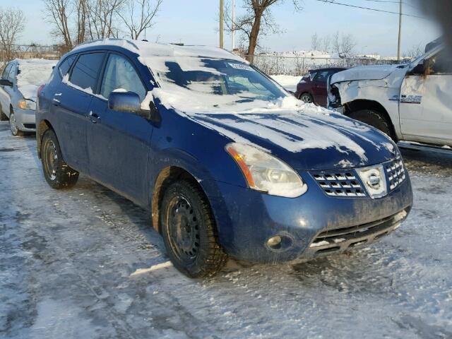 JN8AS58V28W146084 - 2008 NISSAN ROGUE S BLUE photo 1