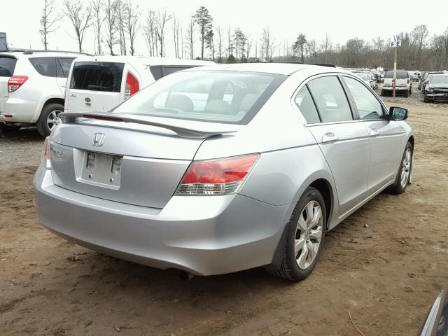 1HGCP26819A158728 - 2009 HONDA ACCORD EXL SILVER photo 4