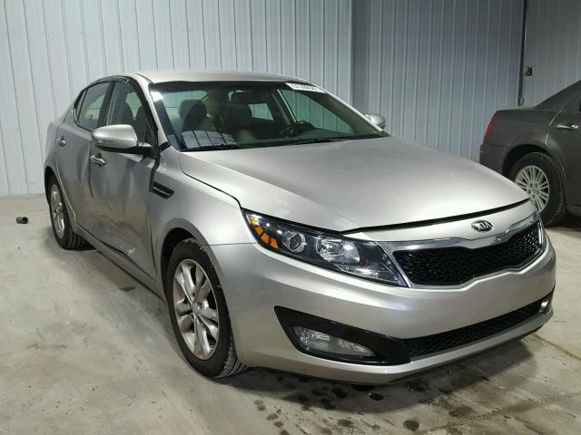5XXGN4A76DG096501 - 2013 KIA OPTIMA EX GRAY photo 1