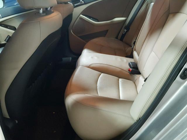 5XXGN4A76DG096501 - 2013 KIA OPTIMA EX GRAY photo 6