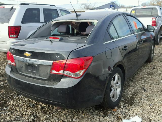 1G1PC5SB6E7368501 - 2014 CHEVROLET CRUZE LT BLACK photo 4