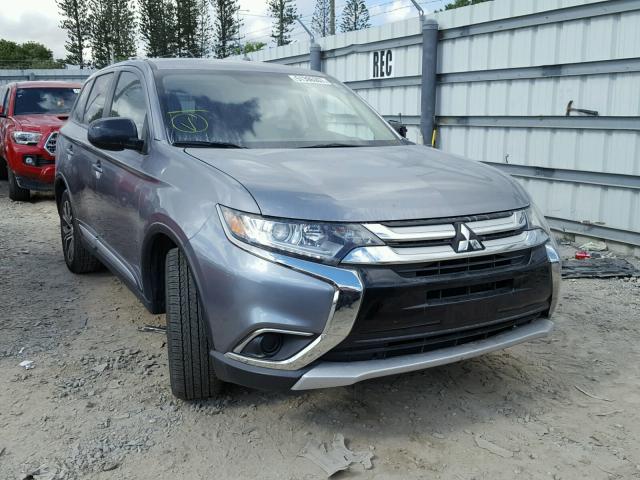 JA4AD2A35GZ041270 - 2016 MITSUBISHI OUTLANDER GRAY photo 1