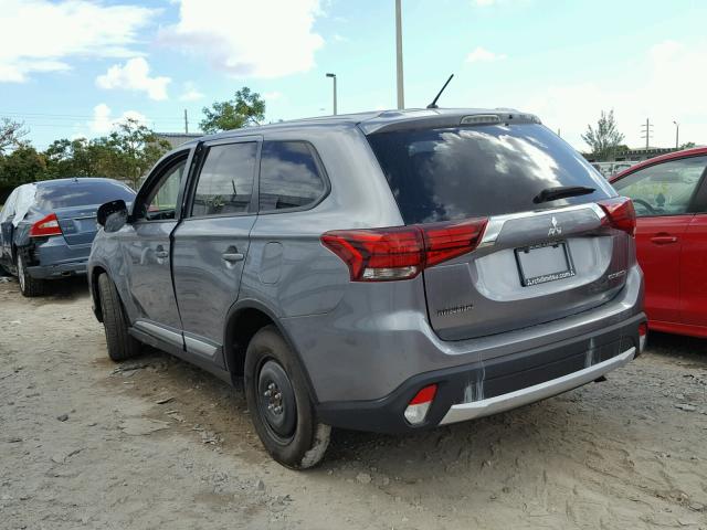 JA4AD2A35GZ041270 - 2016 MITSUBISHI OUTLANDER GRAY photo 3