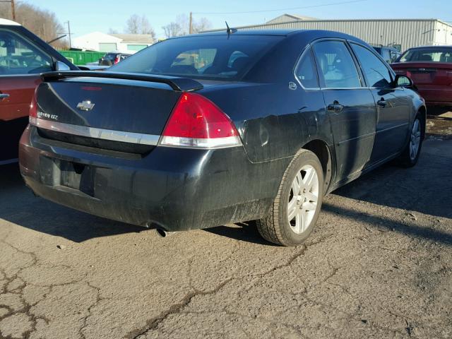 2G1WU581769144788 - 2006 CHEVROLET IMPALA LTZ BLACK photo 4