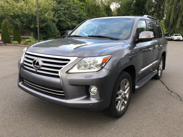 JTJHY7AX1D4093865 - 2013 LEXUS LX 570 SILVER photo 2