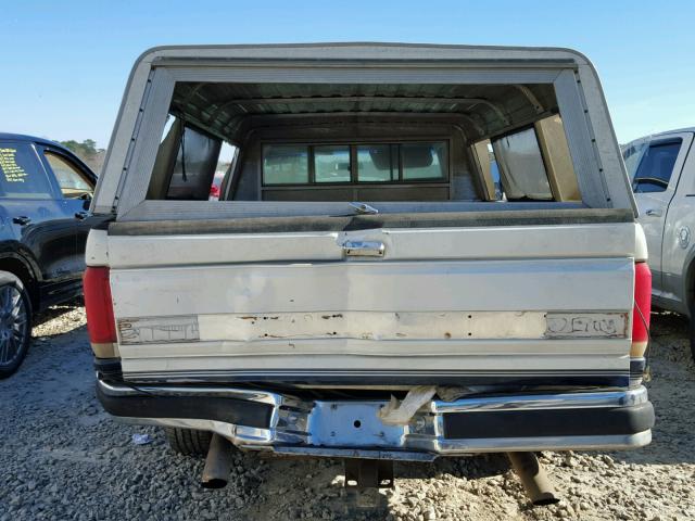 1FTDF15N7KNA58381 - 1989 FORD F150 TWO TONE photo 6