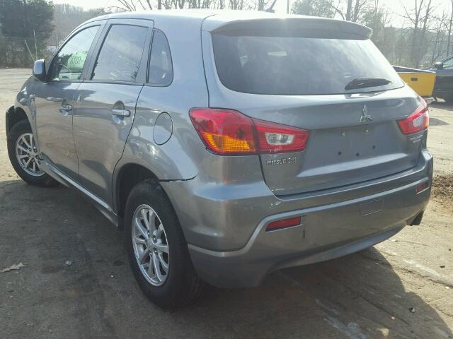 JA4AP3AU0CZ002098 - 2012 MITSUBISHI OUTLANDER SILVER photo 3