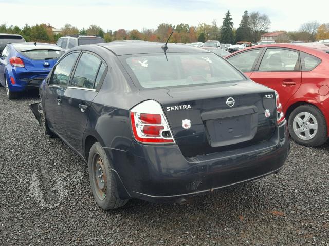 3N1AB61E37L629487 - 2007 NISSAN SENTRA 2.0 BLACK photo 3