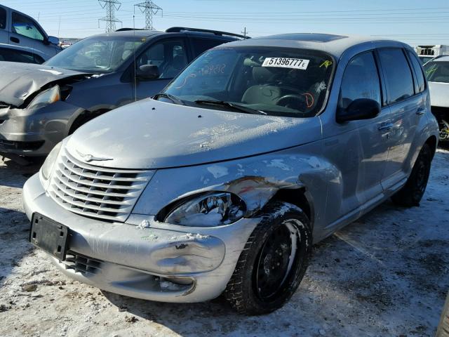 3C4FY78G93T557610 - 2003 CHRYSLER PT CRUISER SILVER photo 2