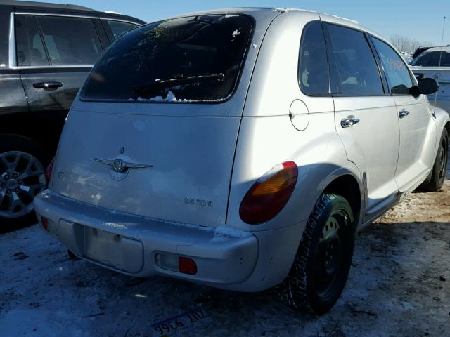 3C4FY78G93T557610 - 2003 CHRYSLER PT CRUISER SILVER photo 4