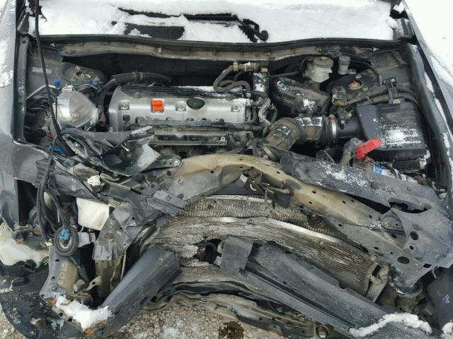 1HGCP25389A098341 - 2009 HONDA ACCORD LX GRAY photo 7