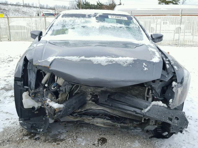 1HGCP25389A098341 - 2009 HONDA ACCORD LX GRAY photo 9