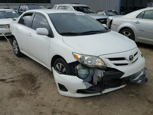 5YFBU4EE0CP036547 - 2012 TOYOTA COROLLA BA WHITE photo 1