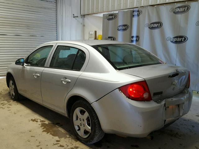 1G1AL58F487208556 - 2008 CHEVROLET COBALT LT SILVER photo 3