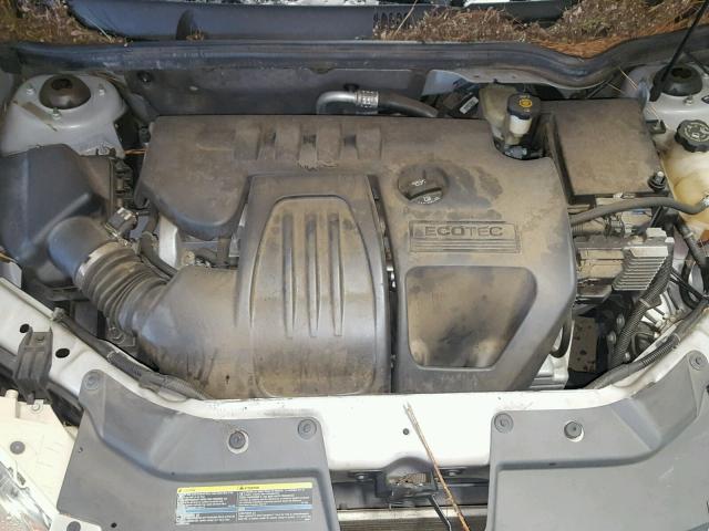 1G1AL58F487208556 - 2008 CHEVROLET COBALT LT SILVER photo 7