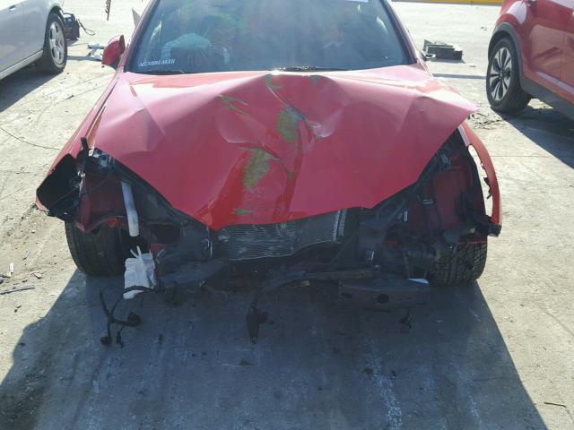 KMHHT6KD8CU072246 - 2012 HYUNDAI GENESIS CO RED photo 9