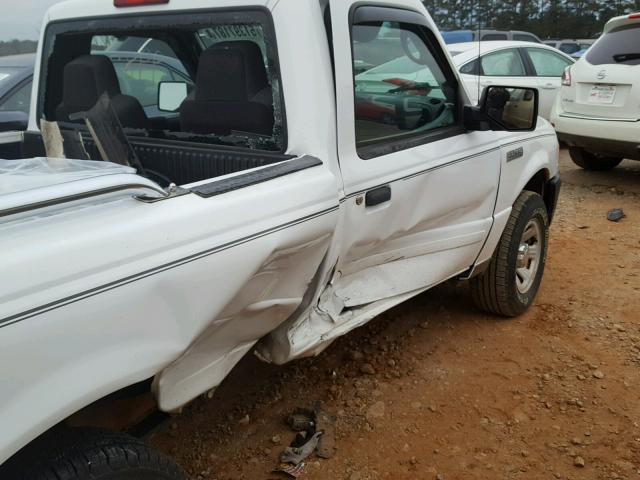 1FTYR10D36PA90407 - 2006 FORD RANGER WHITE photo 9