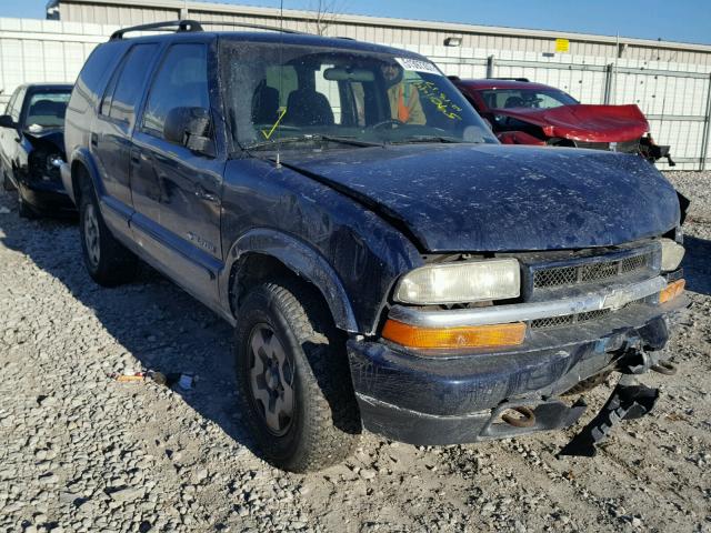 1GNDT13X13K128836 - 2003 CHEVROLET BLAZER BLUE photo 1