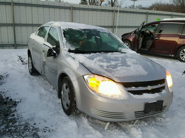 1G1AK55F367856135 - 2006 CHEVROLET COBALT LS SILVER photo 1