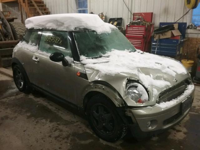 WMWMF33558TU67947 - 2008 MINI COOPER GRAY photo 1