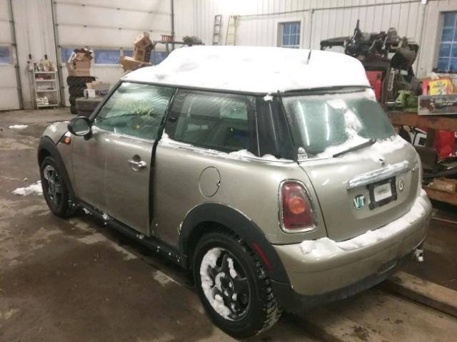 WMWMF33558TU67947 - 2008 MINI COOPER GRAY photo 3