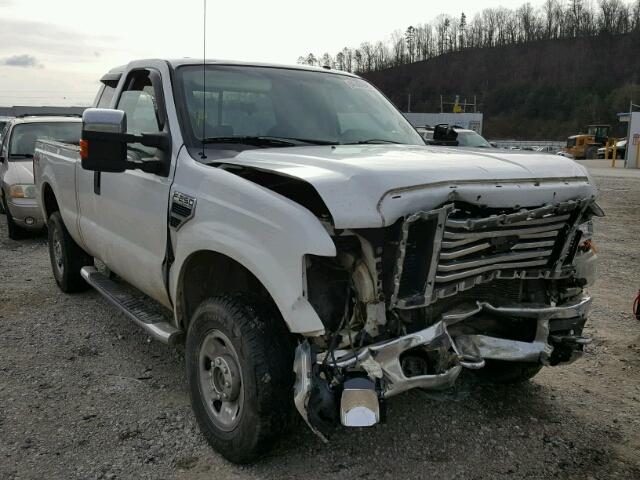 1FTSX21548ED59862 - 2008 FORD F250 SUPER WHITE photo 1