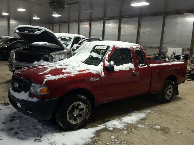 1FTYR44U86PA20929 - 2006 FORD RANGER SUP RED photo 9