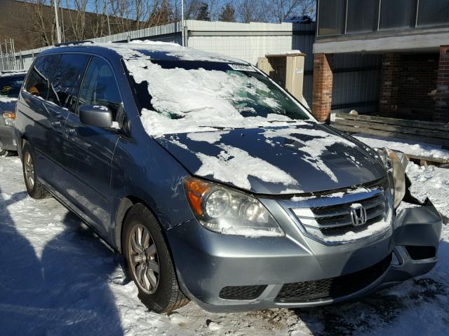 5FNRL38498B020512 - 2008 HONDA ODYSSEY EX SILVER photo 1