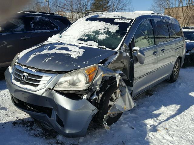 5FNRL38498B020512 - 2008 HONDA ODYSSEY EX SILVER photo 2