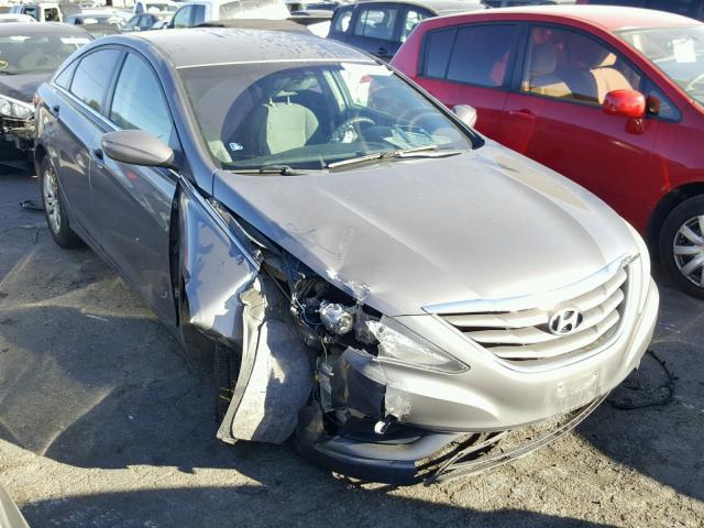 5NPEB4AC3CH318749 - 2012 HYUNDAI SONATA GLS GRAY photo 1