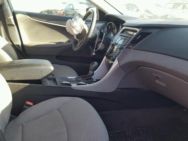 5NPEB4AC3CH318749 - 2012 HYUNDAI SONATA GLS GRAY photo 5