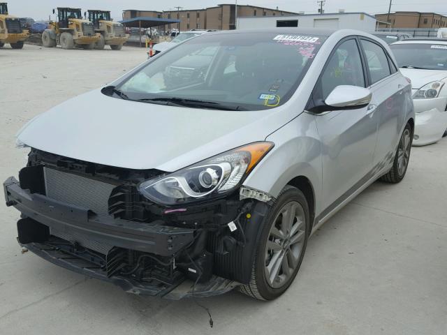 KMHD35LH5GU280598 - 2016 HYUNDAI ELANTRA GT GRAY photo 2