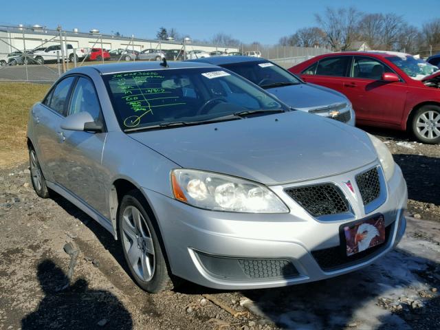 1G2ZJ57B294251301 - 2009 PONTIAC G6 SILVER photo 1