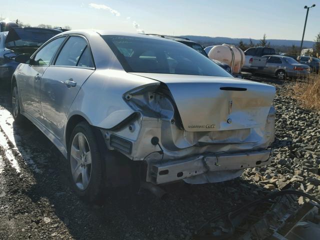 1G2ZJ57B294251301 - 2009 PONTIAC G6 SILVER photo 3