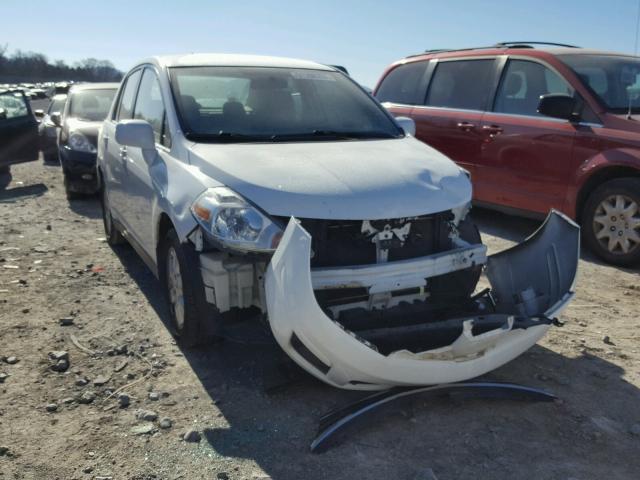 3N1BC11E18L350920 - 2008 NISSAN VERSA S WHITE photo 1