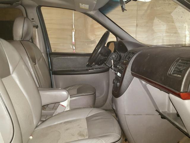 5GADV23L45D162462 - 2005 BUICK TERRAZA CX BLUE photo 5