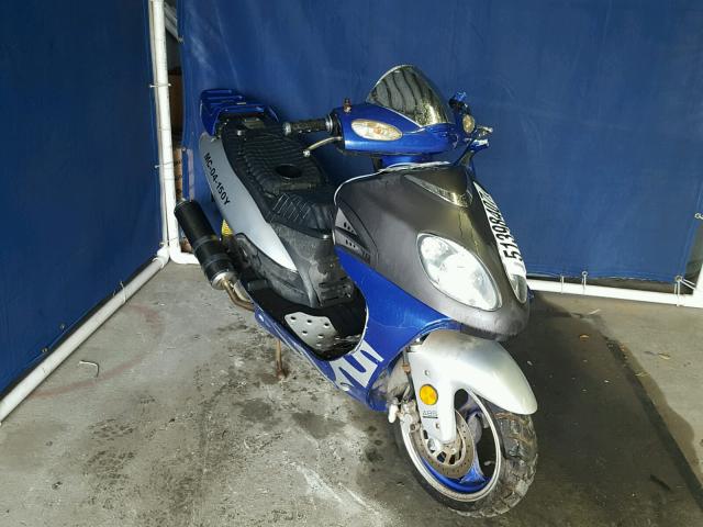 LJ4TCKPBX8Y012286 - 2008 ROKE MOPED BLUE photo 1