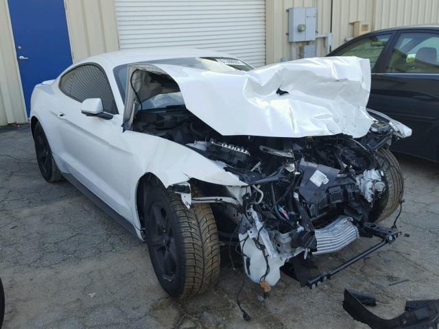 1FA6P8TH8F5366196 - 2015 FORD MUSTANG WHITE photo 1
