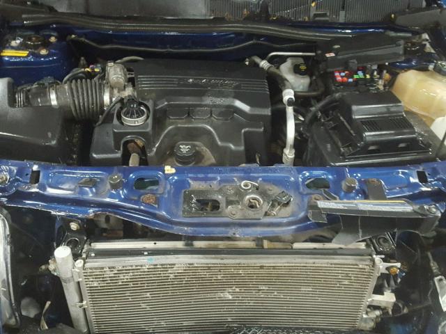 2CNDL13F886065496 - 2008 CHEVROLET EQUINOX LS BLUE photo 7