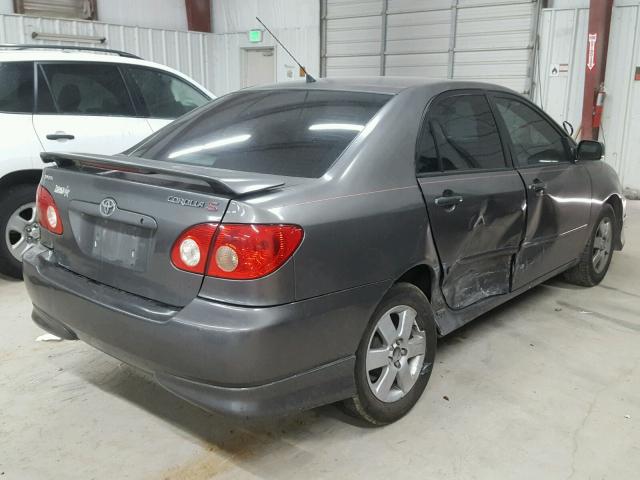 1NXBR32E37Z881851 - 2007 TOYOTA COROLLA CE CHARCOAL photo 4