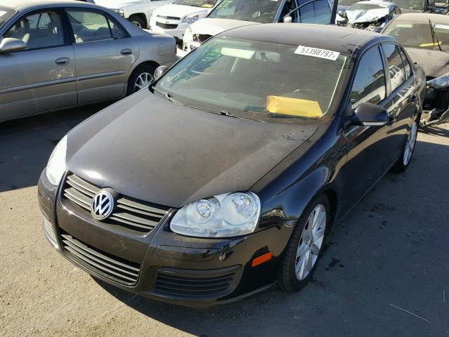 3VWRA7AJ4AM155943 - 2010 VOLKSWAGEN JETTA WOLF BLACK photo 2