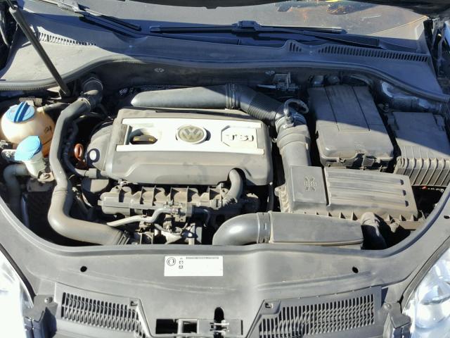 3VWRA7AJ4AM155943 - 2010 VOLKSWAGEN JETTA WOLF BLACK photo 7