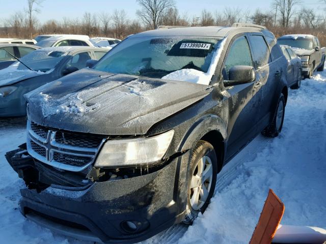 3C4PDCBG6CT223990 - 2012 DODGE JOURNEY SX BLACK photo 2