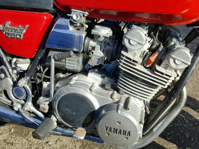 1J7307614 - 1978 YAMAHA 750 RED photo 7