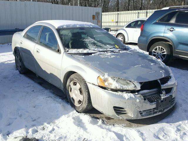 1B3AL46T26N253841 - 2006 DODGE STRATUS SX SILVER photo 1