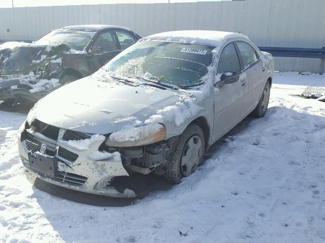 1B3AL46T26N253841 - 2006 DODGE STRATUS SX SILVER photo 2