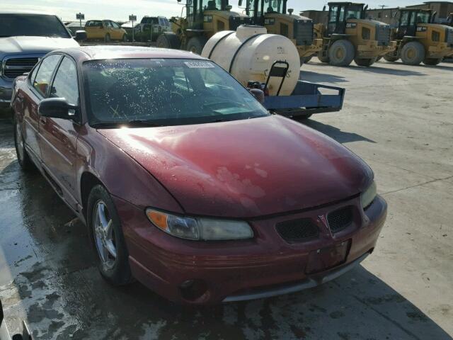 1G2WP52K72F145459 - 2002 PONTIAC GRAND PRIX MAROON photo 1