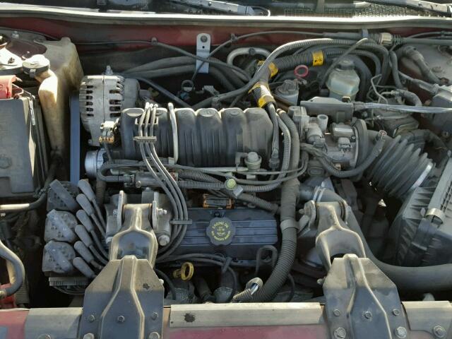 1G2WP52K72F145459 - 2002 PONTIAC GRAND PRIX MAROON photo 7