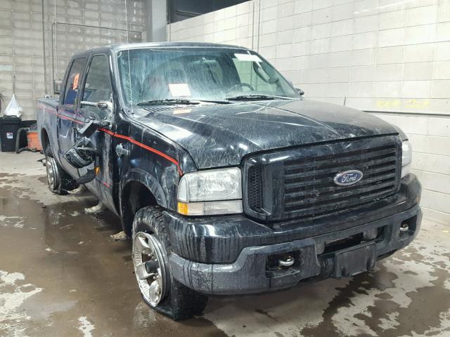 1FTNW21P54EB60265 - 2004 FORD F250 SUPER BLACK photo 1