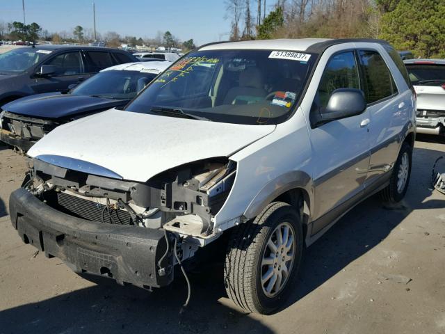 3G5DA03E55S542045 - 2005 BUICK RENDEZVOUS WHITE photo 2